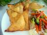 Garlicky Cream Cheese Wontons. Recipe by Jamilah's Kitchen