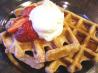 Good for You Strawberry Waffles. Recipe by DuChick
