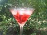 Virgin Pomegranate and Cranberry Bellinis. Recipe by Shelby Jo