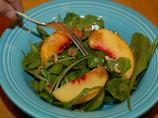 Peach Arugula Salad