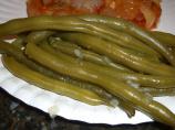 Emeril's Southern-Style Green Beans With Bacon and New Potatoes. Photo by Spongebob Chefpants