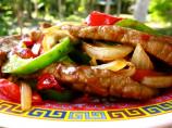 Black Bean Beef & Peppers