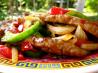 Black Bean Beef & Peppers. Recipe by Rhondapalooza