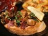 Mushroom Kilpatrick on Barbecue Crostini