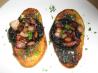 Mushroom Kilpatrick on Barbecue Crostini
