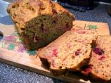 Pumpkin Banana Cranberry Bread