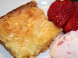Easy Butter Bars  (Cake Mix)