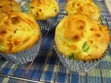 Ham and Cheese Buttermilk Muffins