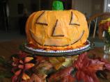 Halloween Fun - Pumpkin Cake O' Lantern (Jack O'lantern). Photo by Hazeleyes
