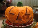 Halloween Fun - Pumpkin Cake O' Lantern (Jack O'lantern). Photo by Hazeleyes