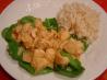 Chicken Rama in Thai Peanut Sauce