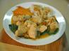Chicken Rama in Thai Peanut Sauce