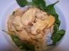 Chicken Rama in Thai Peanut Sauce