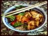 Chicken Rama in Thai Peanut Sauce