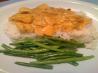 Chicken Rama in Thai Peanut Sauce