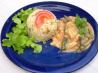 Chicken Rama in Thai Peanut Sauce