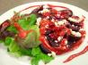 Baby Beet Salad With Feta and Raspberry Vinaigrette. Recipe by LilPinkieJ