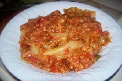 Slow Cooker Cabbage Roll Casserole. Photo by lauralie41