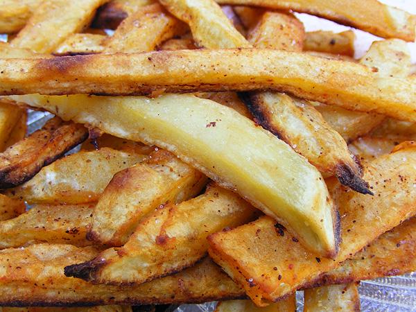 Oven-Fried Sweet Potato Fries. Photo by Lavender Lynn