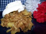 Caramel Apple Crisp