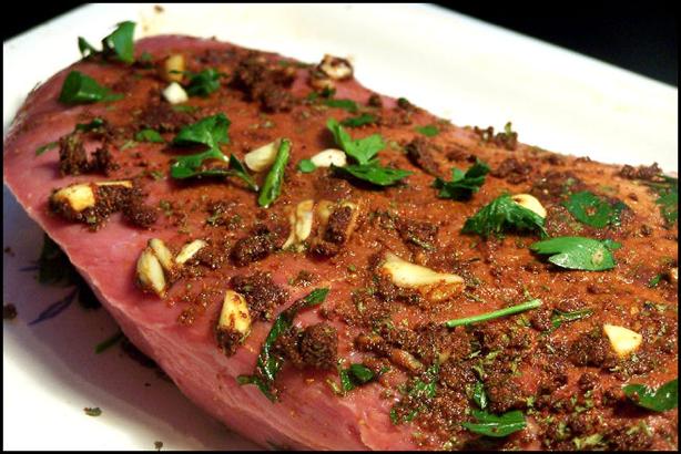 London Broil With Chili Seasonings. Photo by NcMysteryShopper