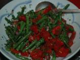 Mike's Fresh Green Bean Salad. Photo by Sweetiebarbara