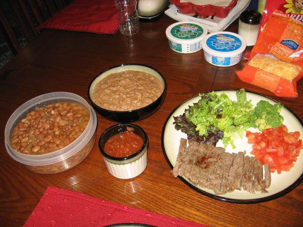 Fat-Free No-Refry Refried Beans. Photo by Dr.JenLeddy