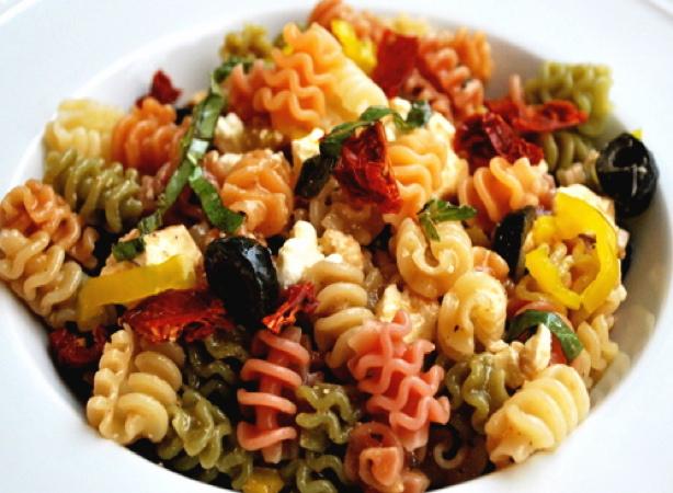 My Big Fat Greek Pasta Salad. Photo by Spice Guru
