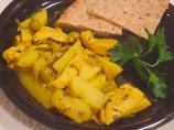 Lemon, Chicken & Green Olive Tagine