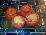 Stuffed Tomatoes With Wild Rice, Beef & Mint