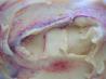 Peach and Raspberry Sorbet. Recipe by Elainia