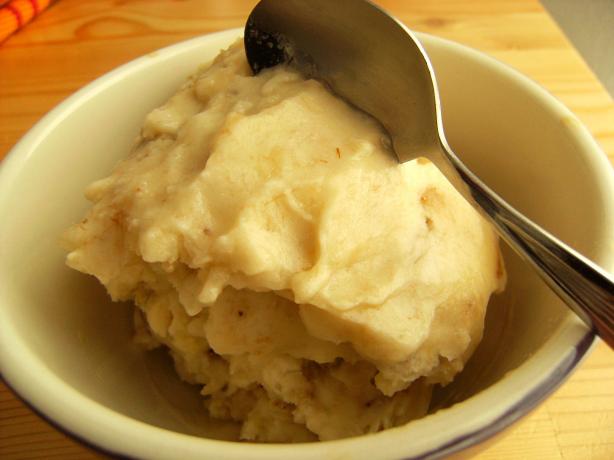 Banana Sorbet (Raw Food). Photo by Lalaloula
