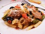 Sweet Sausage Mediterranean Penne Pasta