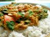 Spinach and Pumpkin Curry
