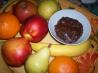Walnut Chocolate Fruit Dip (Raw Food)