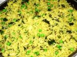Basmati Rice With Cashews, Peas and Fresh Coriander