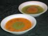 Two-Tone Melon Soup. Recipe by Sydney Mike