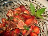 Fig and Mint Salad (Raw Food)