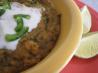 Curried Red Lentil and Swiss Chard Soup. Recipe by Debbie R.