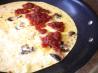 Cheese and Mushroom Pizza Omelette