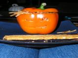 Halloween Jack-O-Lantern Pasta Dinner. Photo by Lizzymommy