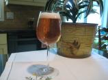 Raspberry Beer & Champagne Cocktail