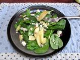 Spinach & Green Apple Salad. Photo by Rinshinomori