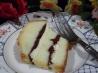 Cream Cheese and Nutella Filled Pound Cake. Recipe by 2Bleu