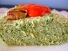 Herb-Green Ricotta Pate With Sweet-Pepper Sauce