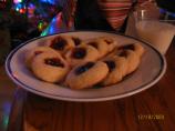 Raspberry Thumbprint Cookies. Photo by Mrs. Hughes