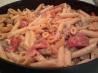 Pasta with Sausage, Tomatoes, and Cream