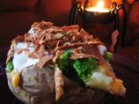 Cheddar Stuffed Potatoes