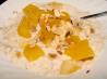 Peach and Bircher Muesli. Recipe by I'mPat