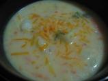 Colorful Potato Soup. Photo by Marlene.